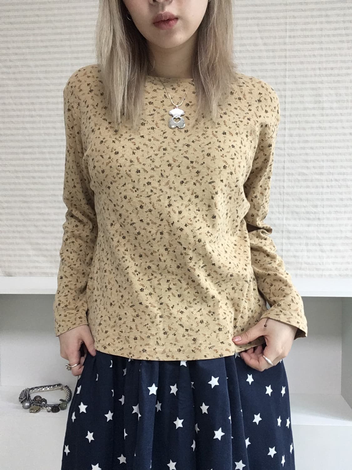 jpn vintage mori floral long sleeve 상품이미지4