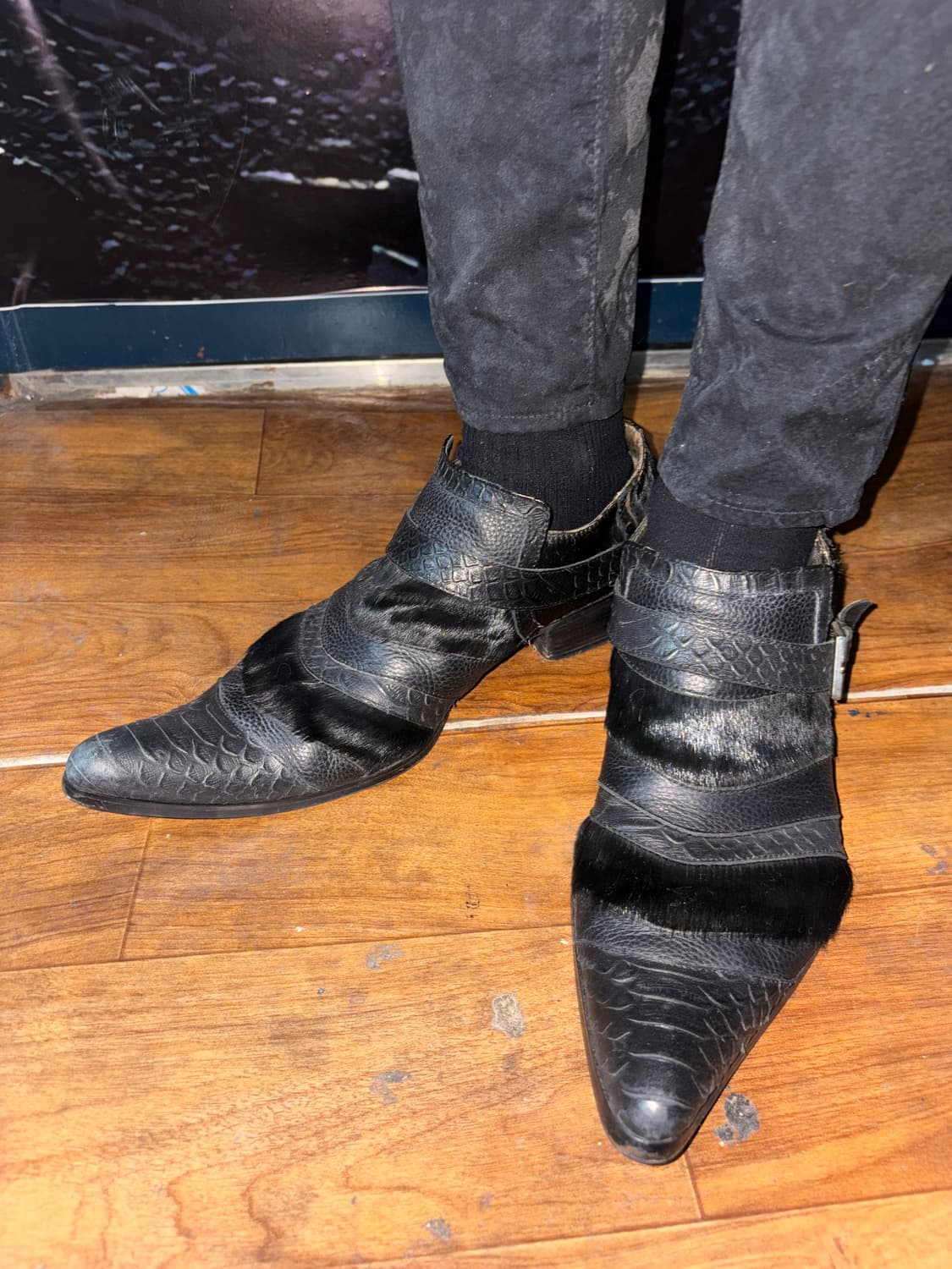 Tornado mart calf hair leather boots 상품이미지7