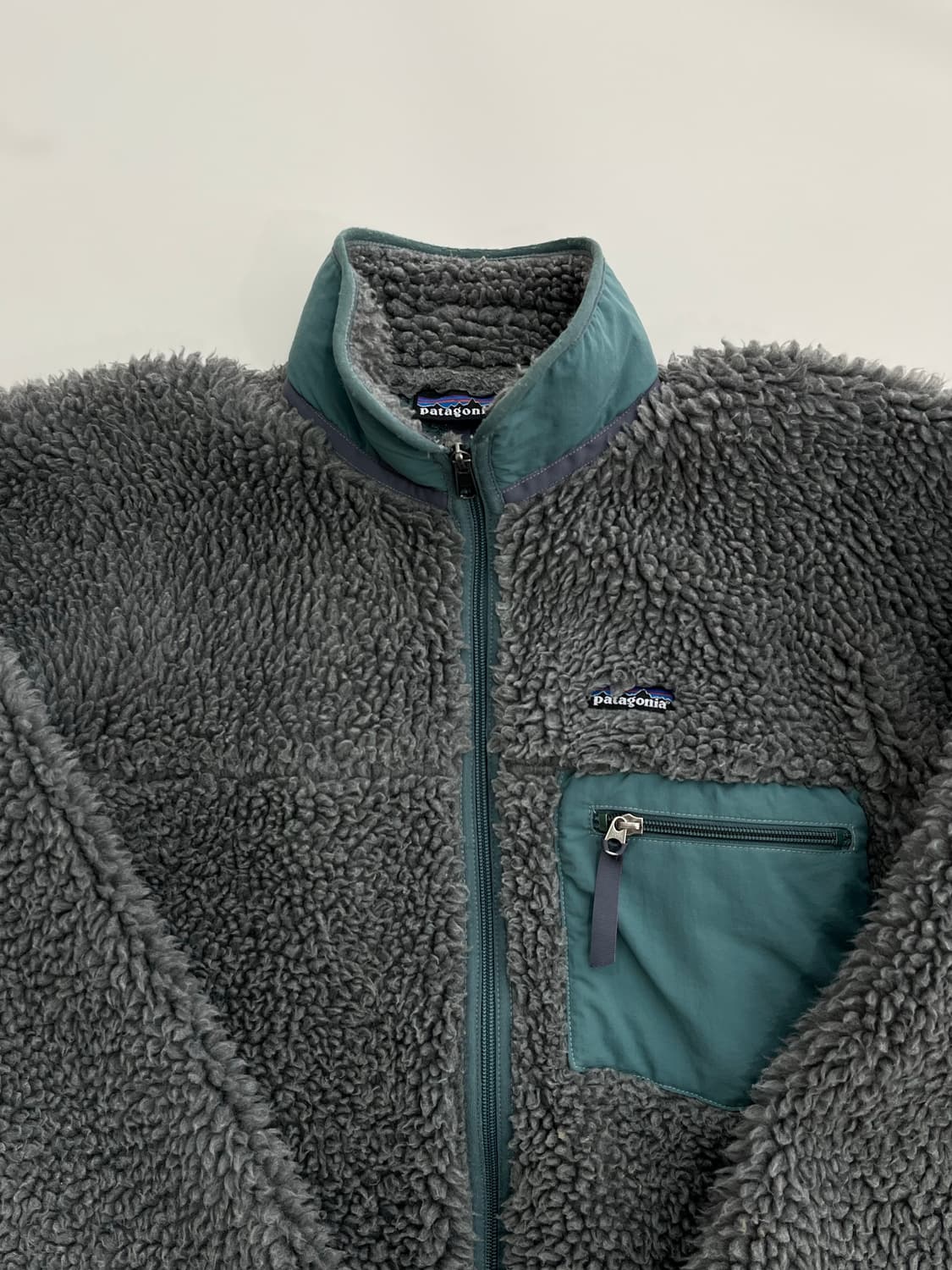 파타고니아 빈티지 딥파일 플리스 그레이 M사이즈 상품이미지3