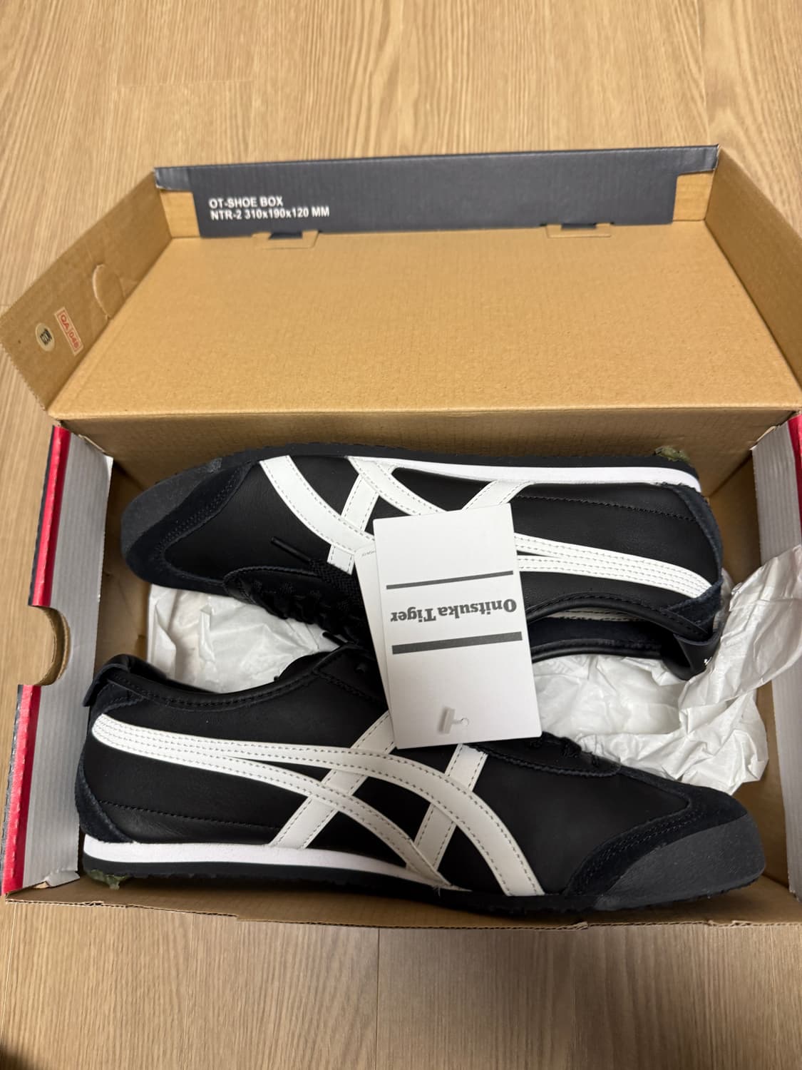 오니츠카 타이거 멕시코 66 검흰 265 상품이미지1