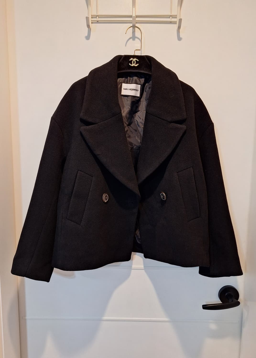 칼라거펠트 여성 모직 코트 자켓  상품이미지1