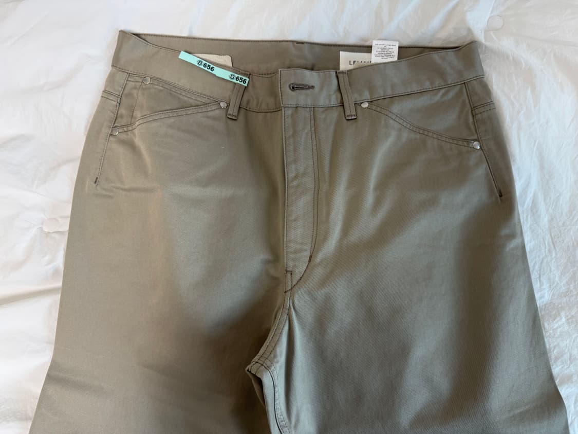 르메르 5포켓 심리스 팬츠 베이지 52 상품이미지3