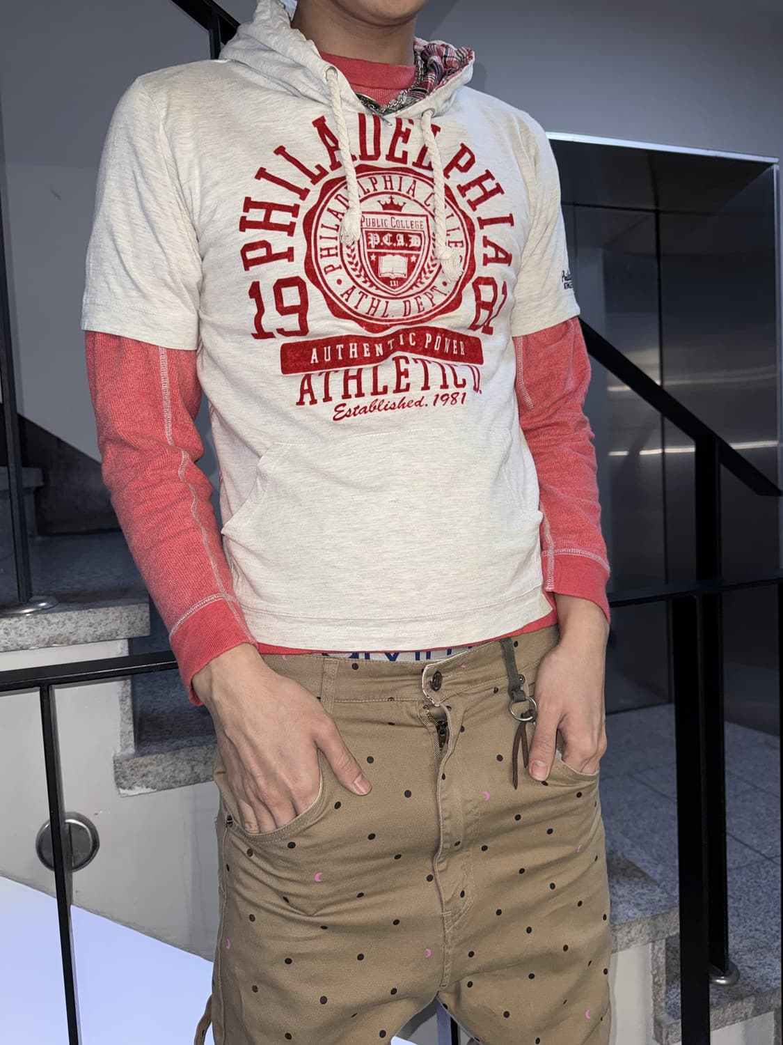 y2k halfsleeve hoodie 상품이미지1