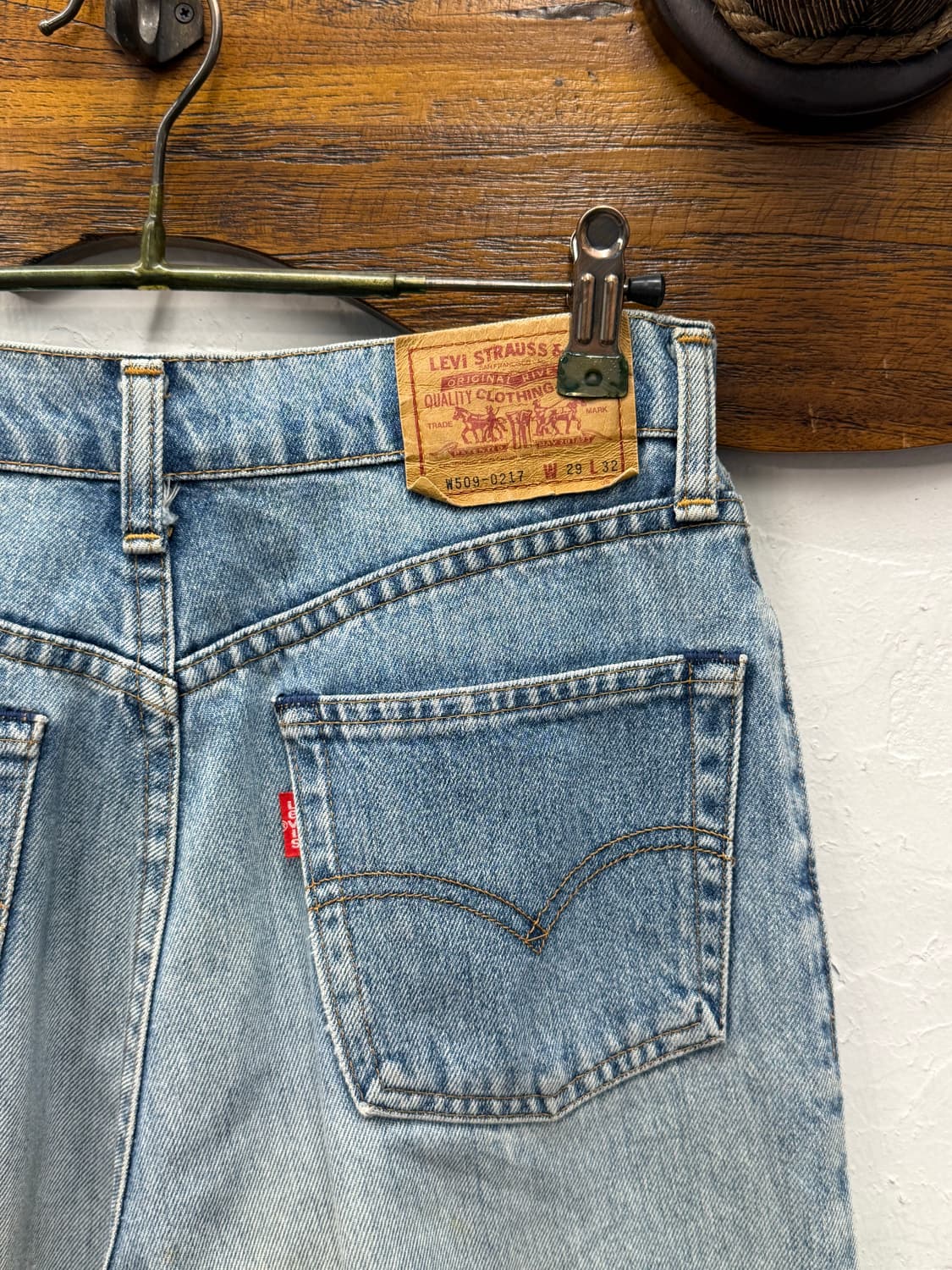 90s Japan Levi's W509 Relaxed Straight 상품이미지3