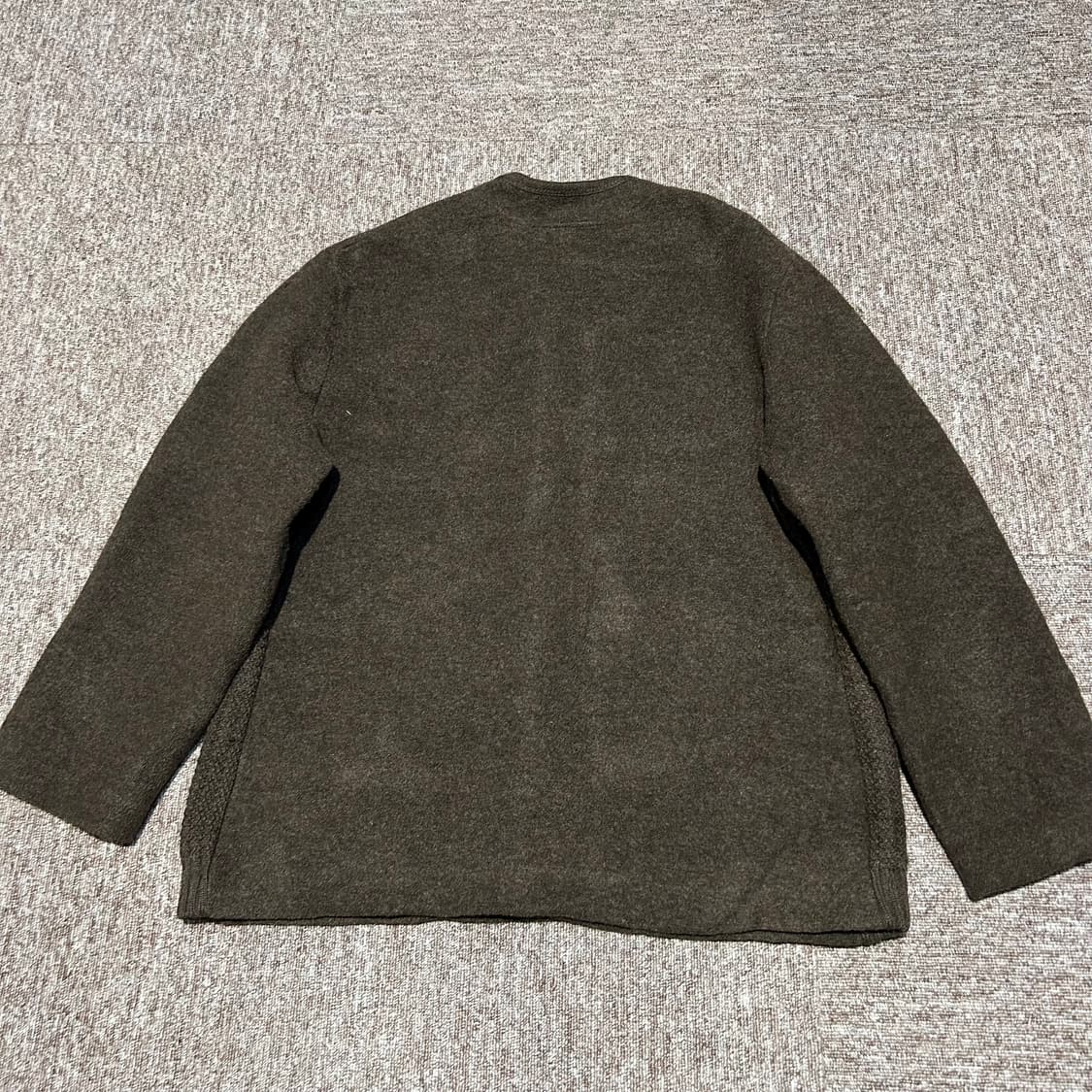 XL) 빈티지 램스울 가디건 자켓 코트 상품이미지6