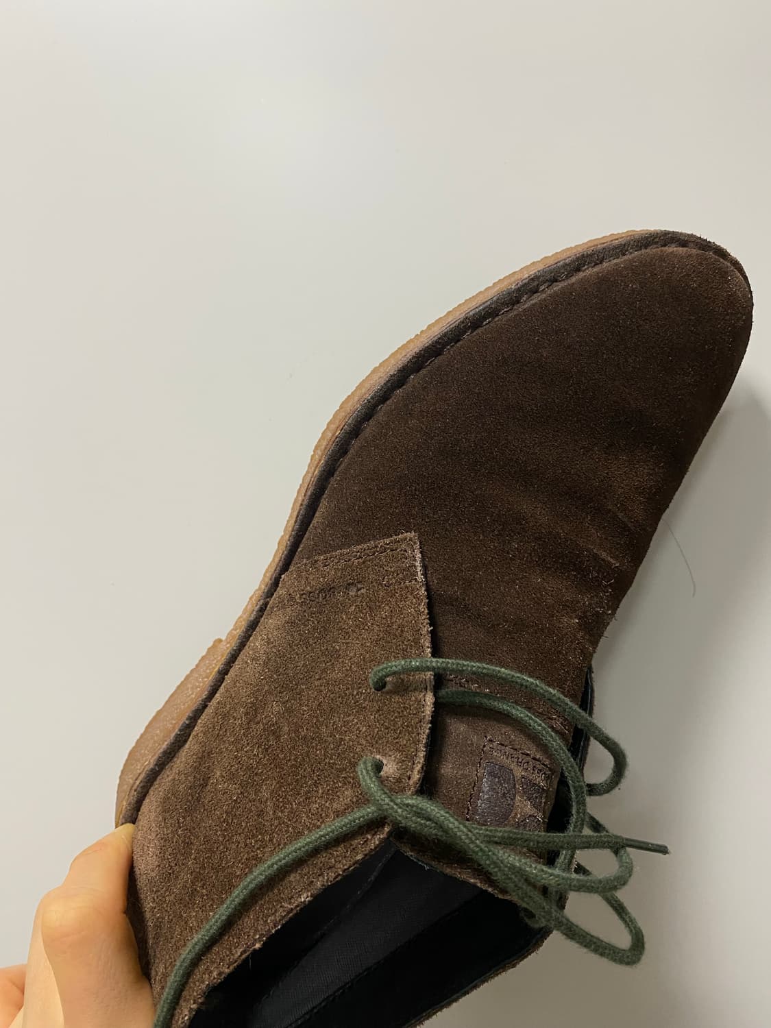 휴고보스 브라운 스웨이드 부츠 상품이미지2