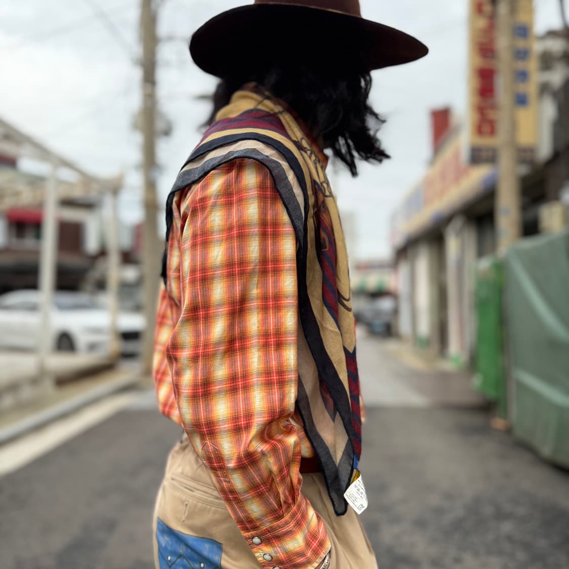 에드윈 503 웨스턴 셔츠 M 상품이미지9