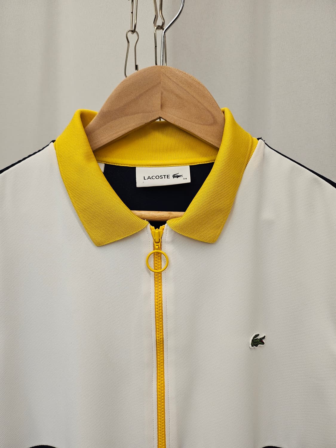 LACOSTE 라코스테 컬러블록 플리츠 원피스 34 상품이미지3