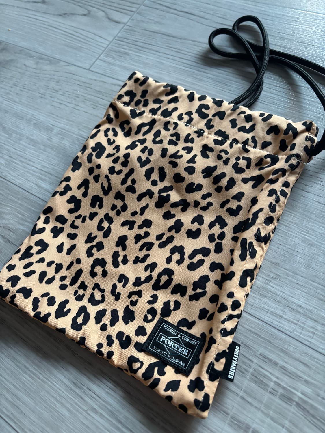 [os] 포터 x 와코마리아 파우치 레오파드 상품이미지2