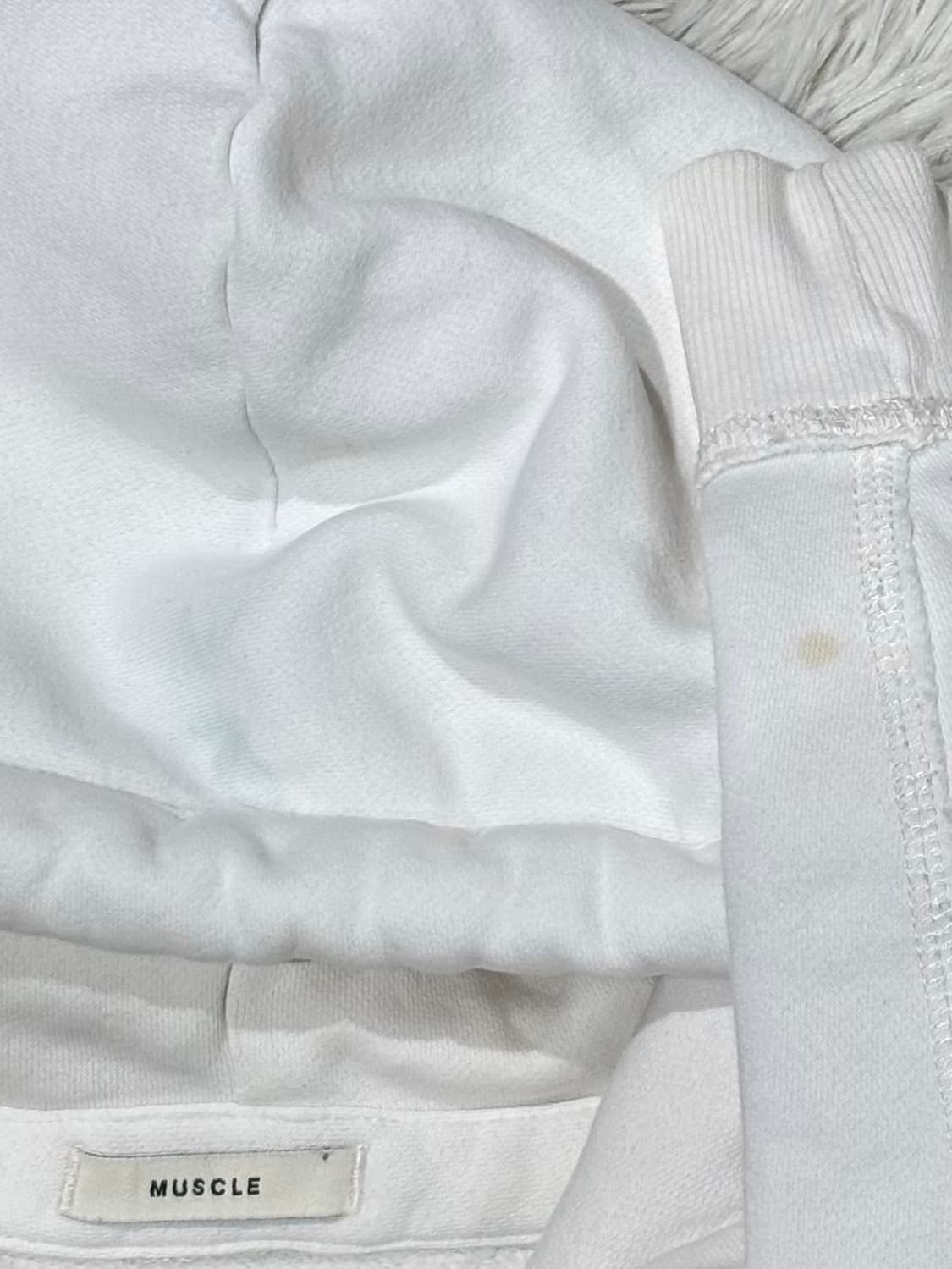 아베크롬비 사이드로고 화이트 후드집업 상품이미지7