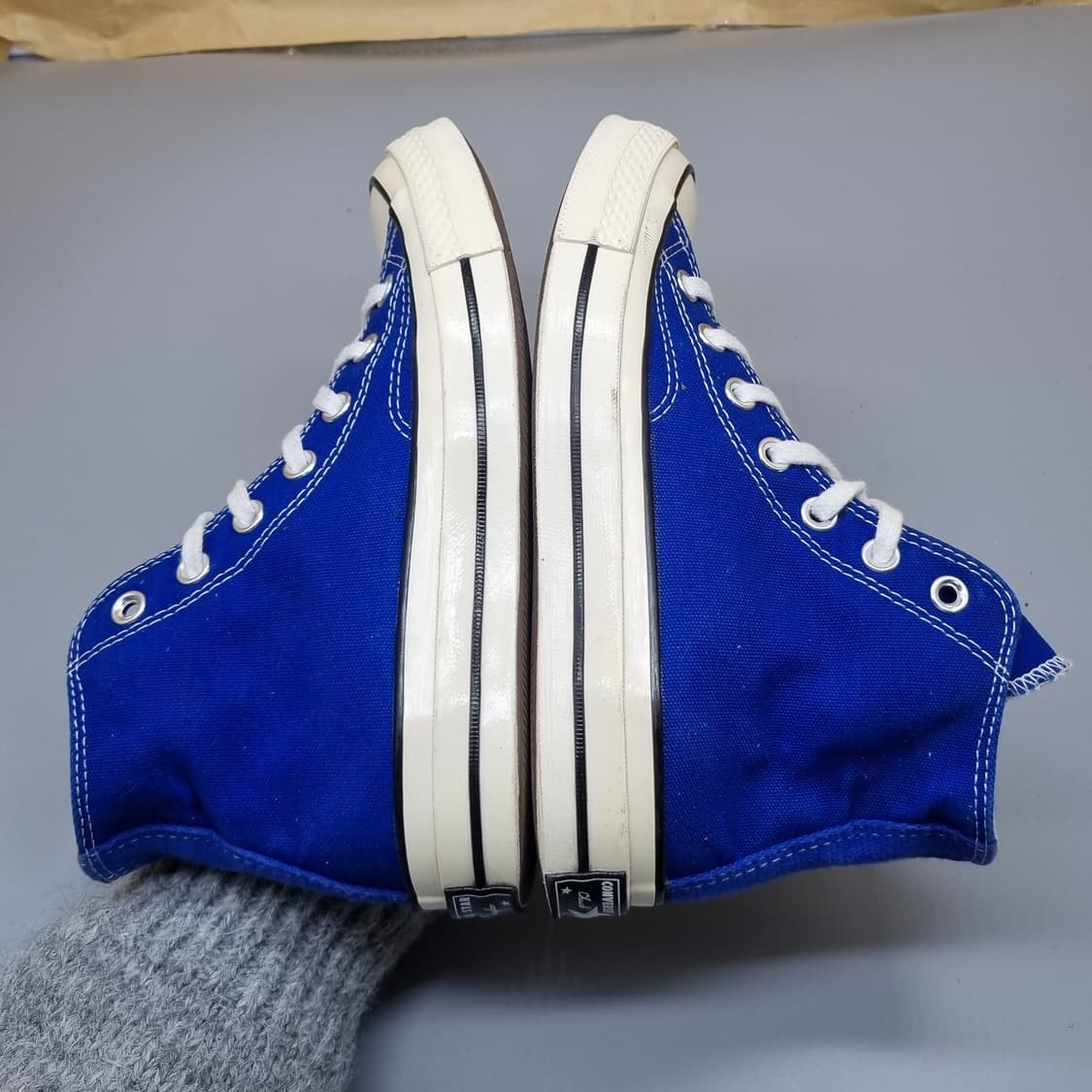 컨버스 척70 블루 여성하이탑235 상품이미지5