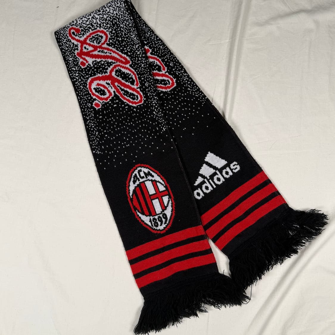 아디다스 AC밀란 축구 머플러 목도리 상품이미지1