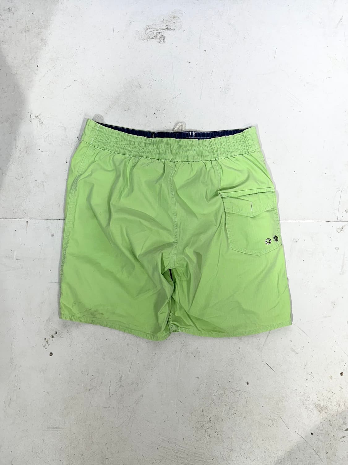 폴로 빅 포니 라임 그린 스윔 팬츠 버뮤다 반바지 M 상품이미지5