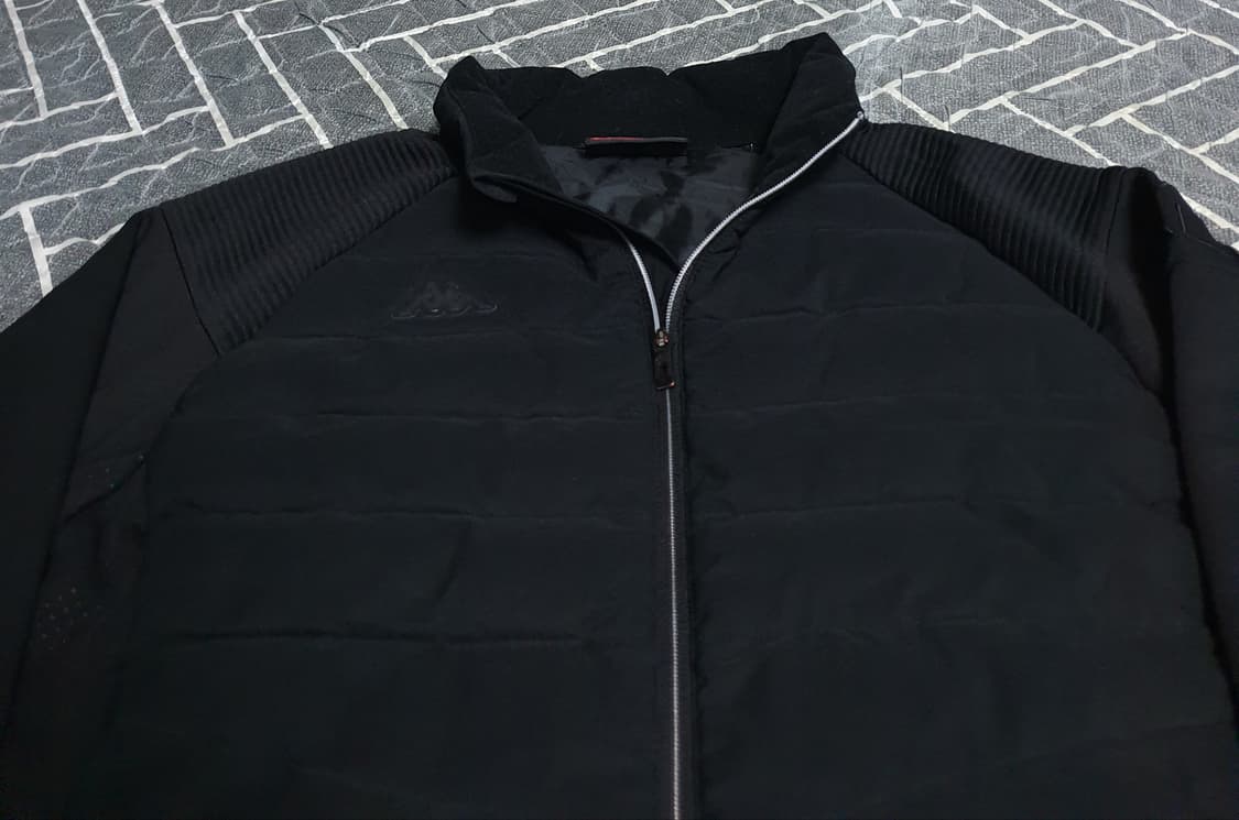 카파 하이브리드 경량 패딩 져지 자켓 블랙 (XXL) 상품이미지3