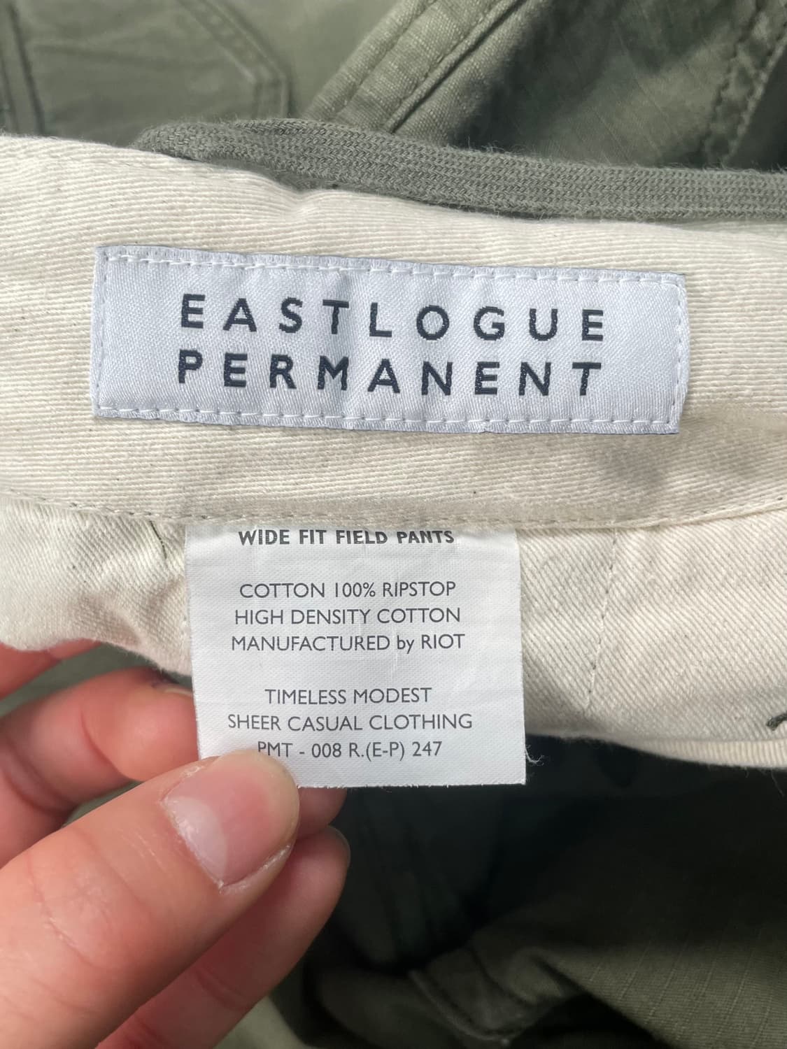 이스트로그 와이드 카고팬츠 상품이미지7