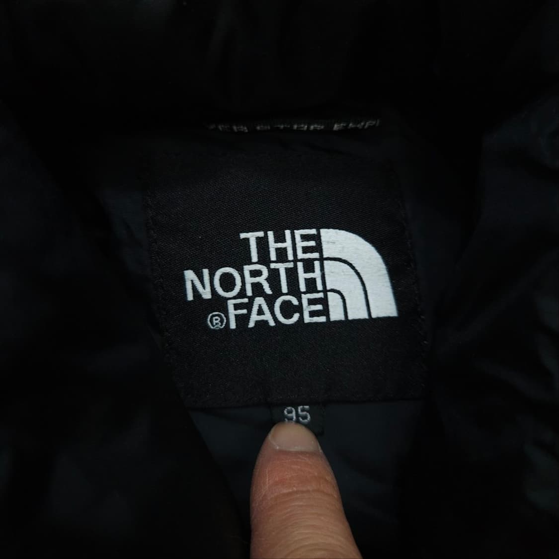 노스페이스 눕시 95 방글라데시 생산 상품이미지6