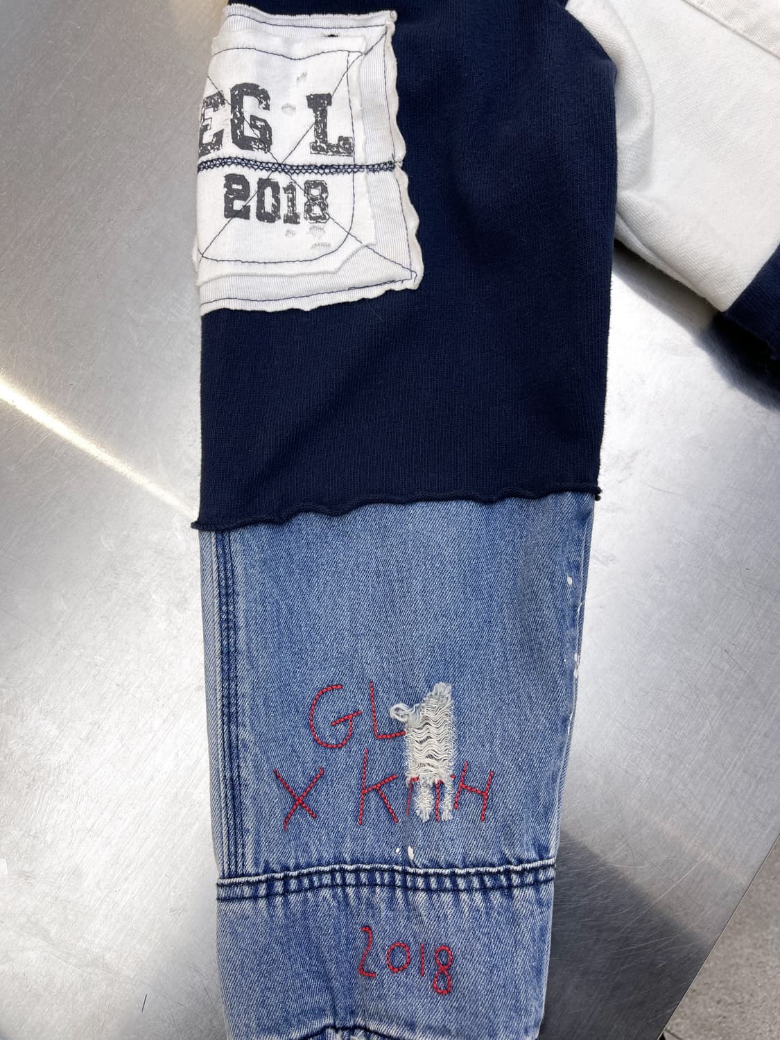 그렉 로렌 x 키스 18fw 50/50 럭비셔츠 상품이미지7