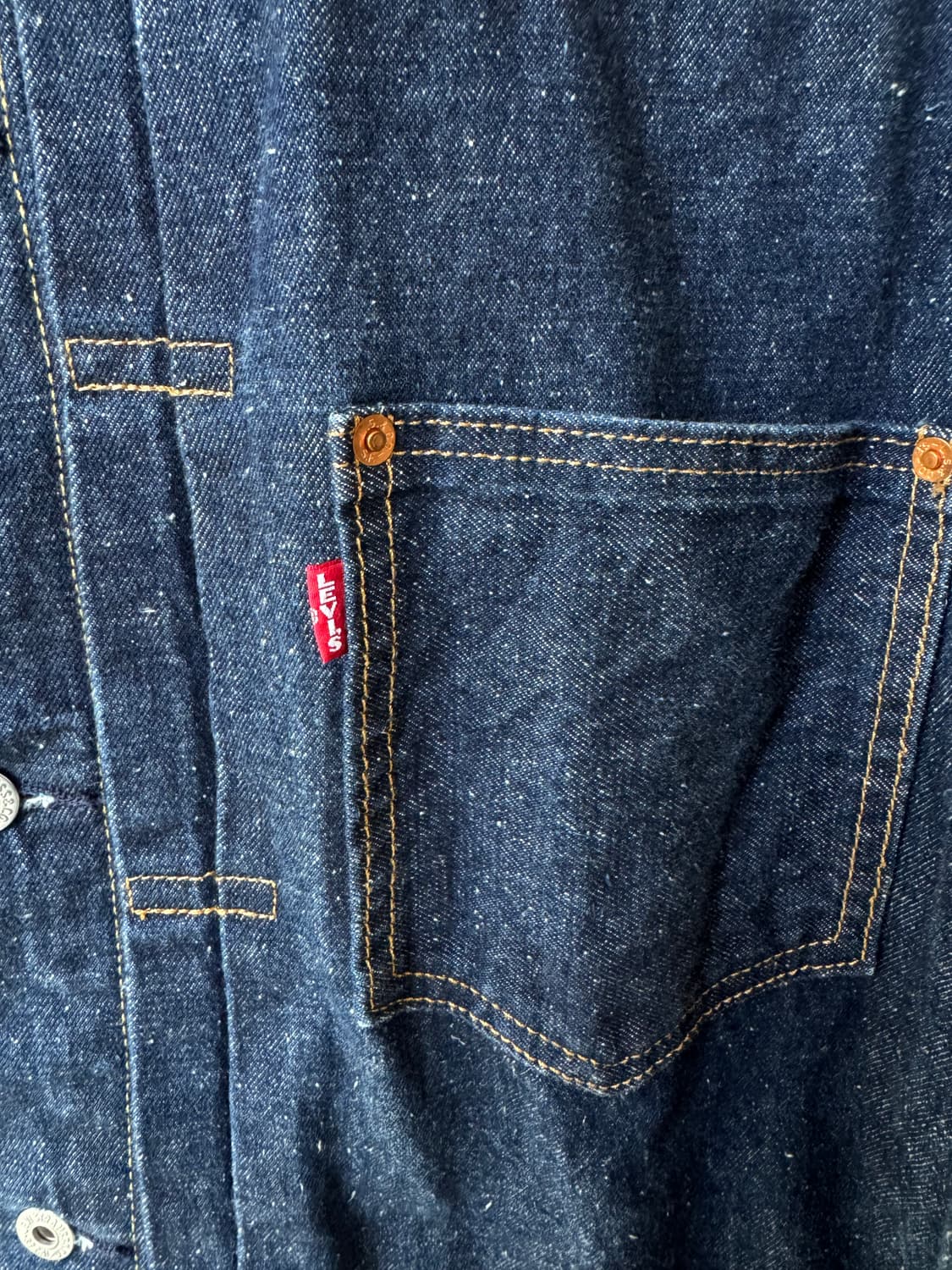 리바이스 프리미엄 햄프 셀비지 1세대 데님 자켓 상품이미지6