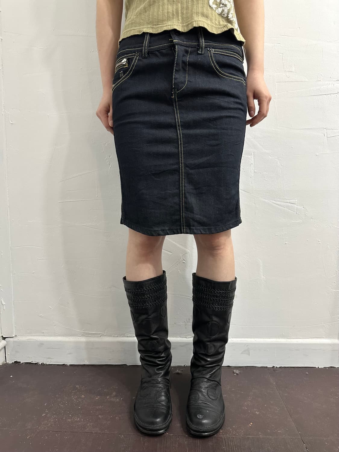 diesel denim skirt 상품이미지3