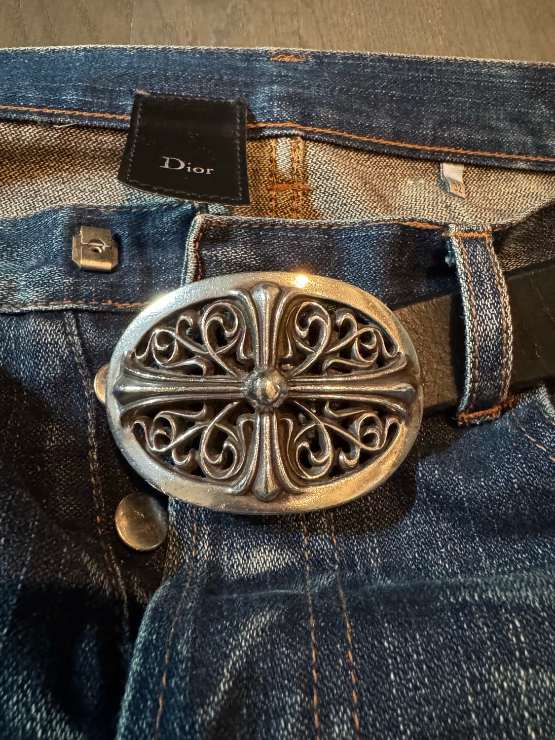 크롬하츠 오발 버클 1.5인치 상품이미지1