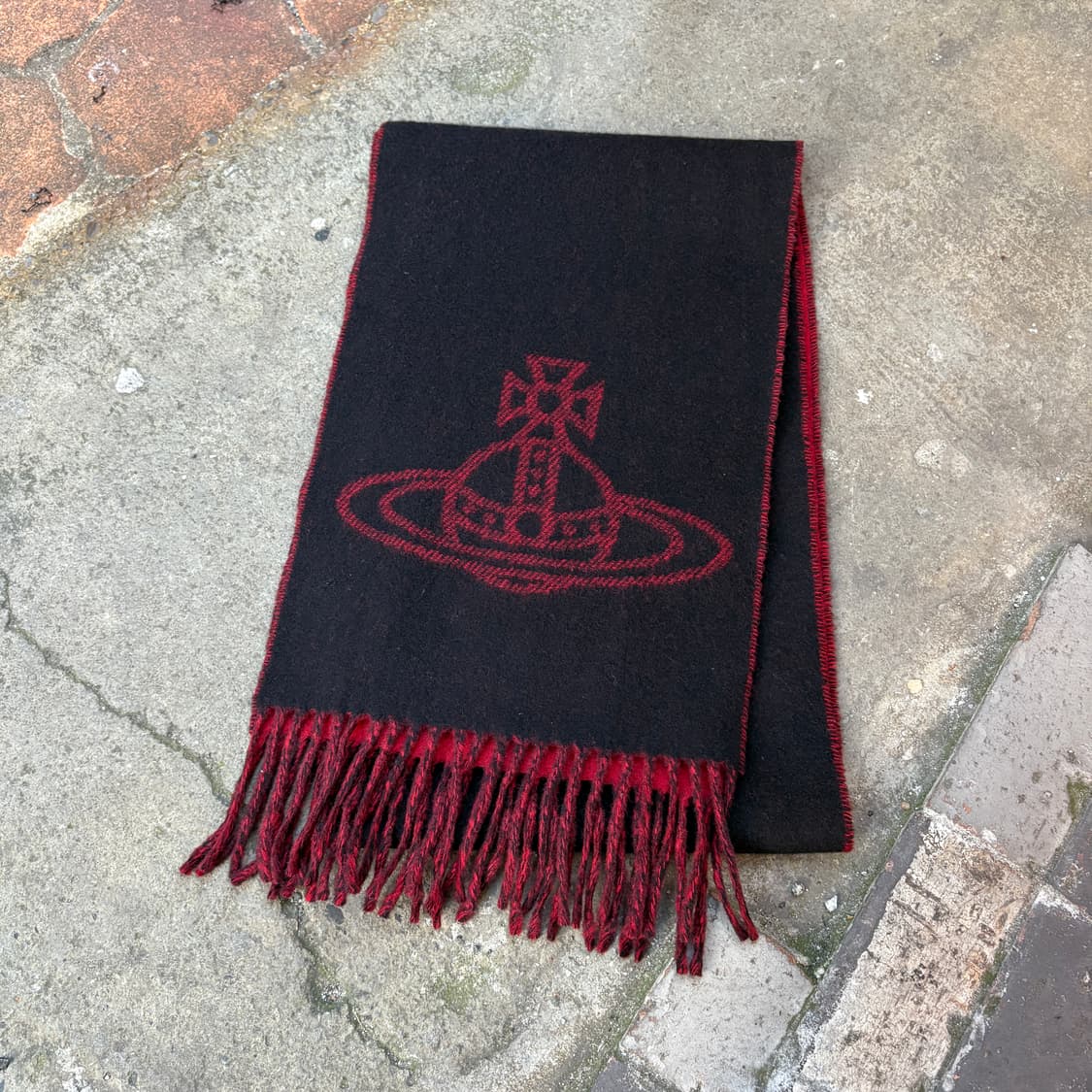 Vivienne Westwood 비비안웨스트우드 리버시블 머플러 목도리 상품이미지1