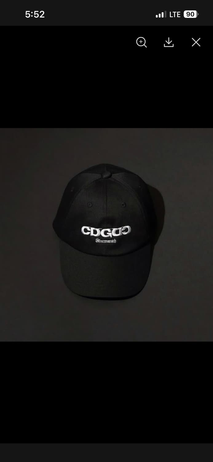 지디 gd cdg 꼼데 콜라보 모자 팔아요 상품이미지1