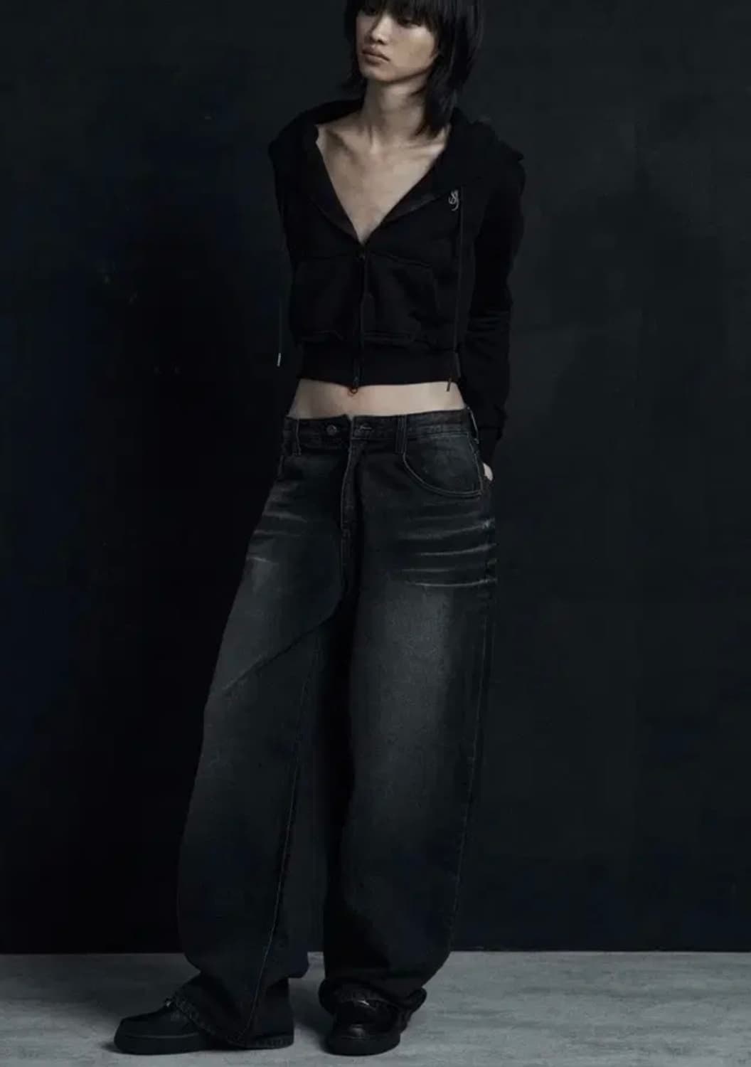 새상품) 시너진 오버사이즈 캣워싱 s 상품이미지1