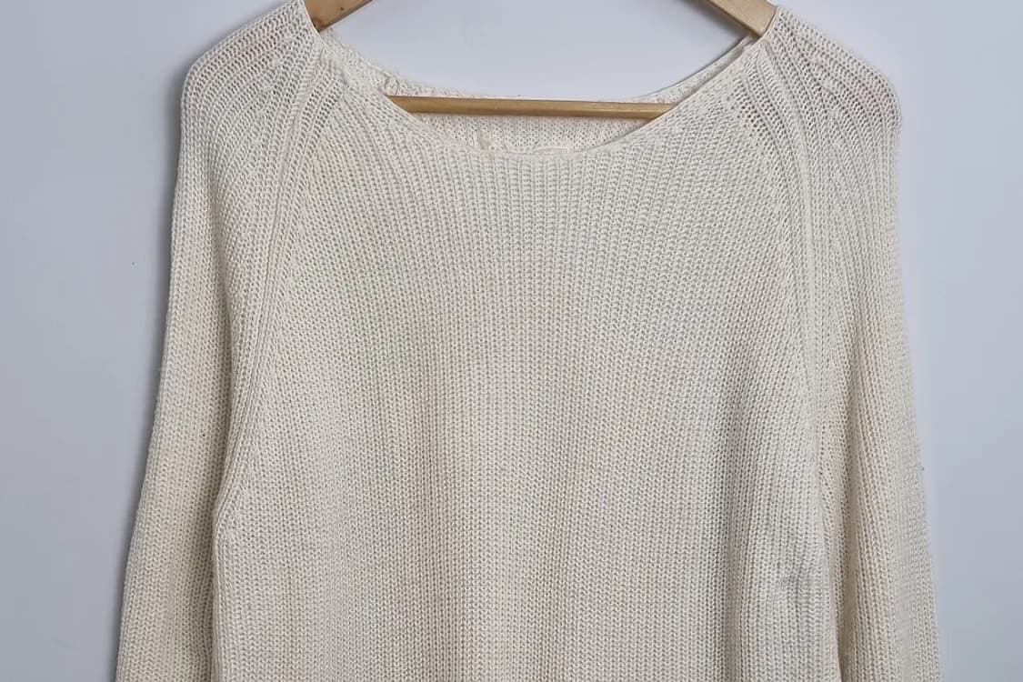 amy ♥ fam 니트 쉬폰 레이어드 탑  상품이미지3