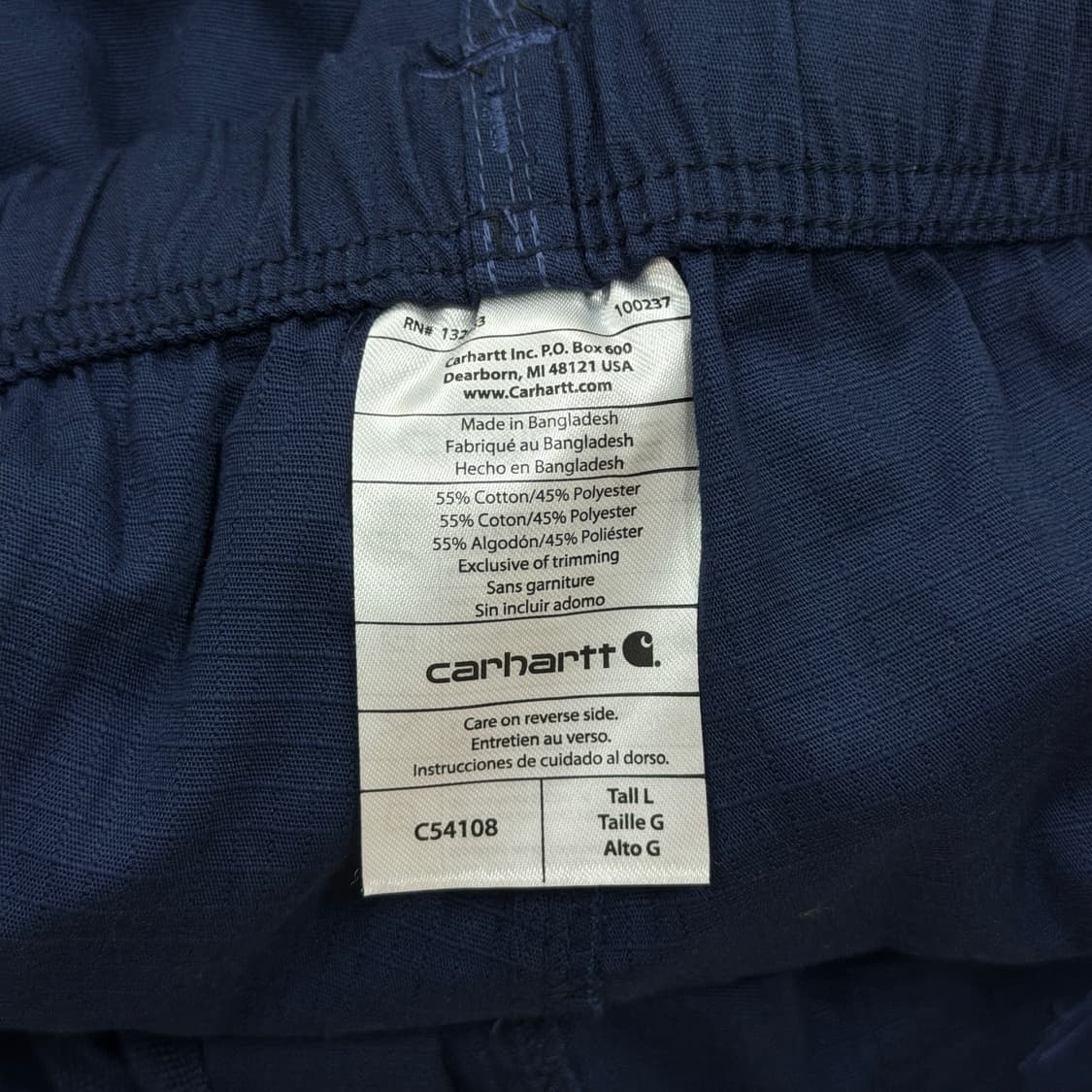 칼하트 빈티지 유틸리티 카고 포켓 팬츠 바지 네이비 상품이미지3
