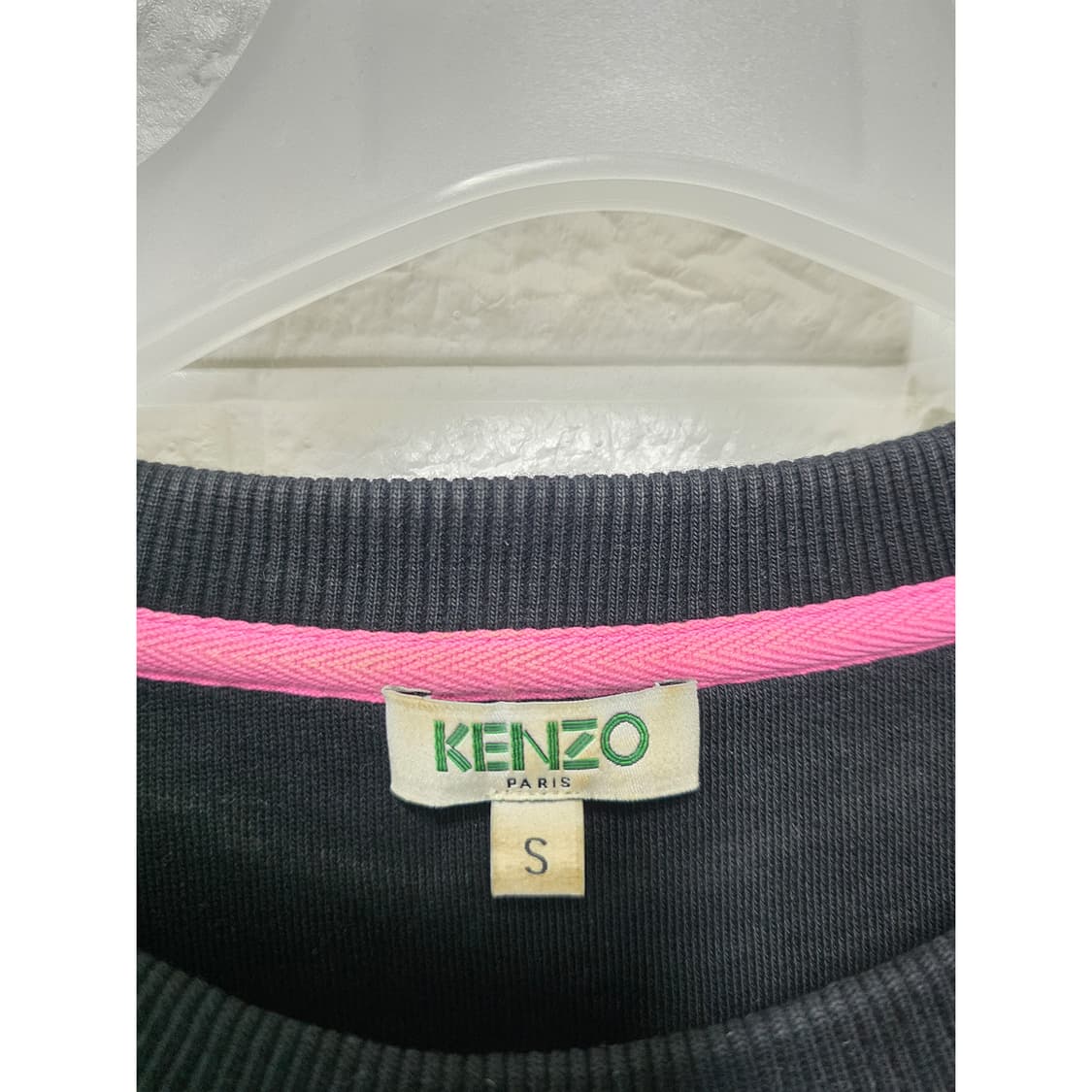 택포_ 겐조 블랙 타이거 맨투맨 S 상품이미지2