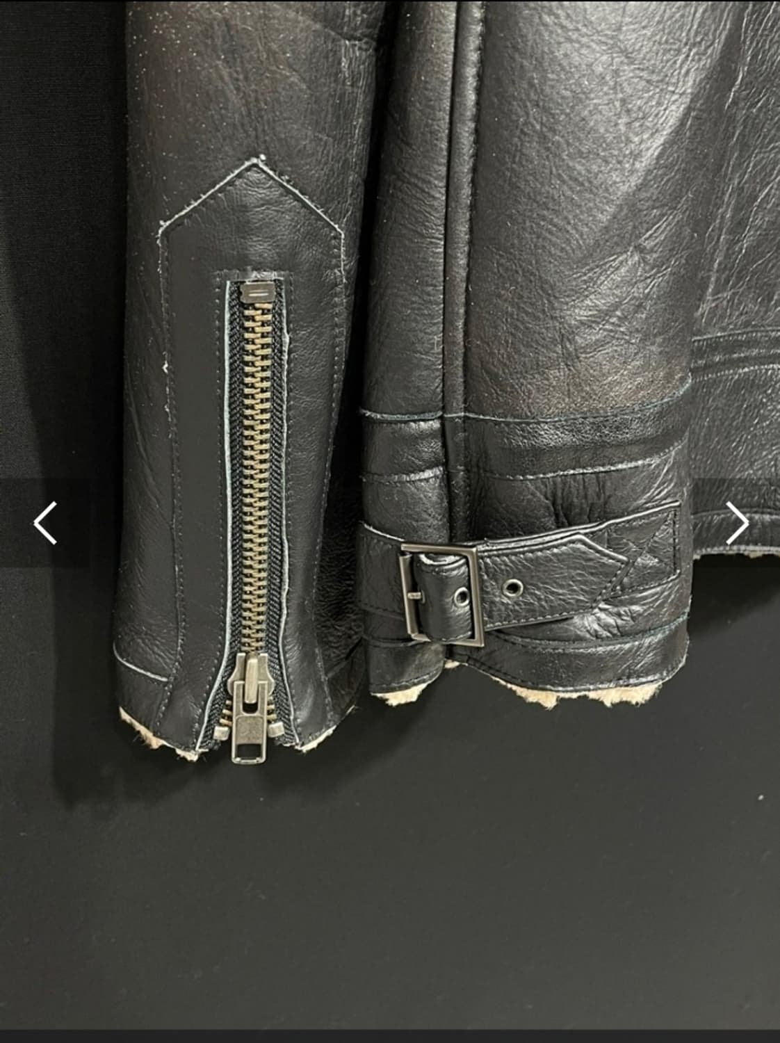 wind armor 양털 시어리 무스탕 자켓 상품이미지7