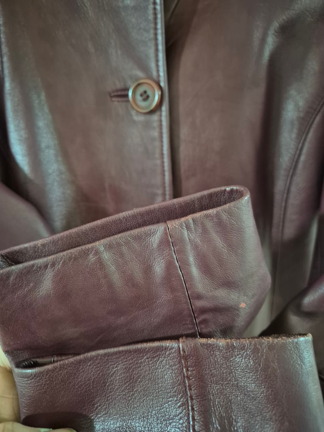 [66]WANAKA 빈티지 가죽자켓 Women 상품이미지4