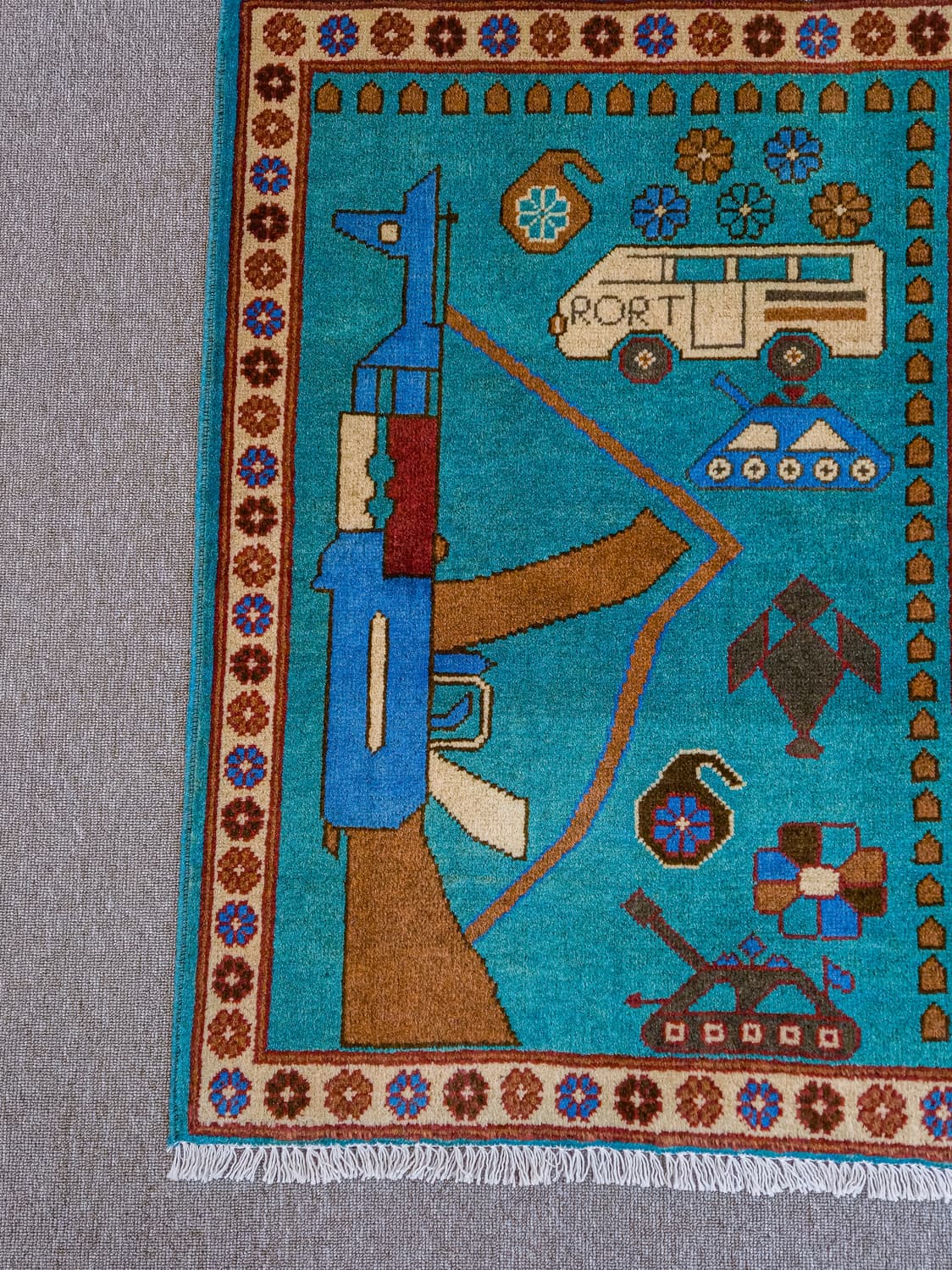 Afghan War Rug 상품이미지4