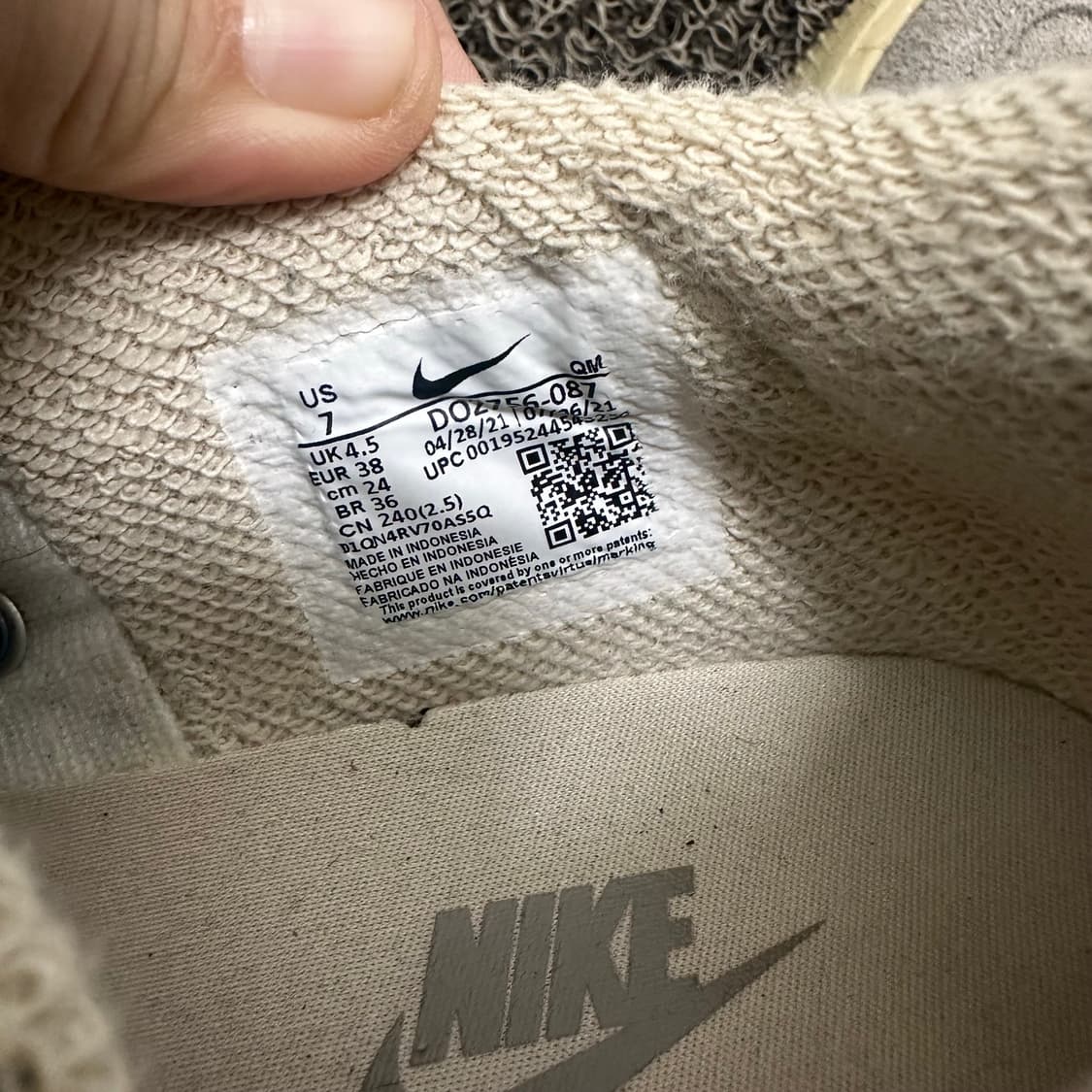 NIKE 나이키 GTS 97 코로모케문 파슬 스니커즈 운동화 240 상품이미지5