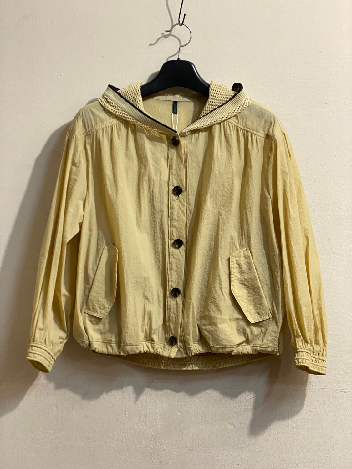 베네통 후드 코튼 자켓 상품이미지1