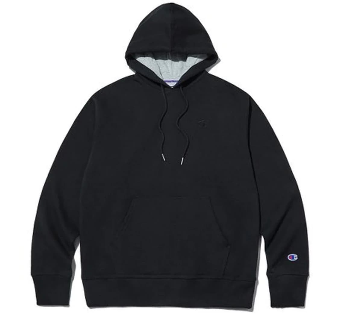 Champion C로고 Powerblend 기모 후드스웨트셔츠 S 상품이미지1