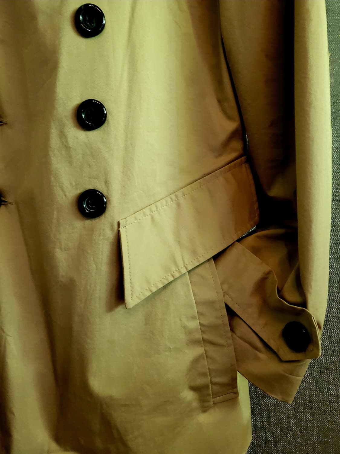 [미사용 새상품] 프랭키뉴욕 베이지 트랜치코트 상품이미지4