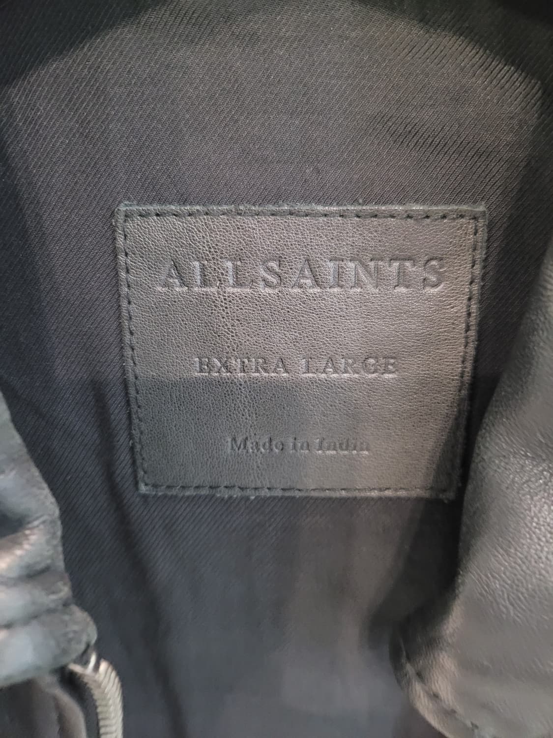 XL 올세인츠 가죽자켓  상품이미지4