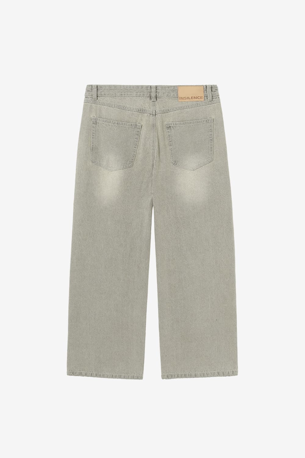 인사일런스 와이드 진 GREY BEIGE L 상품이미지2