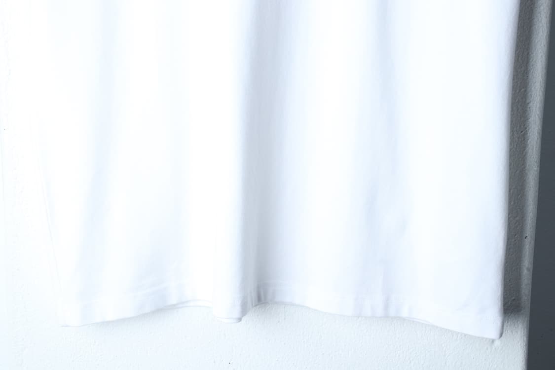 (S) 몰든 반팔 티셔츠 화이트 무지 기본-H33255 상품이미지4