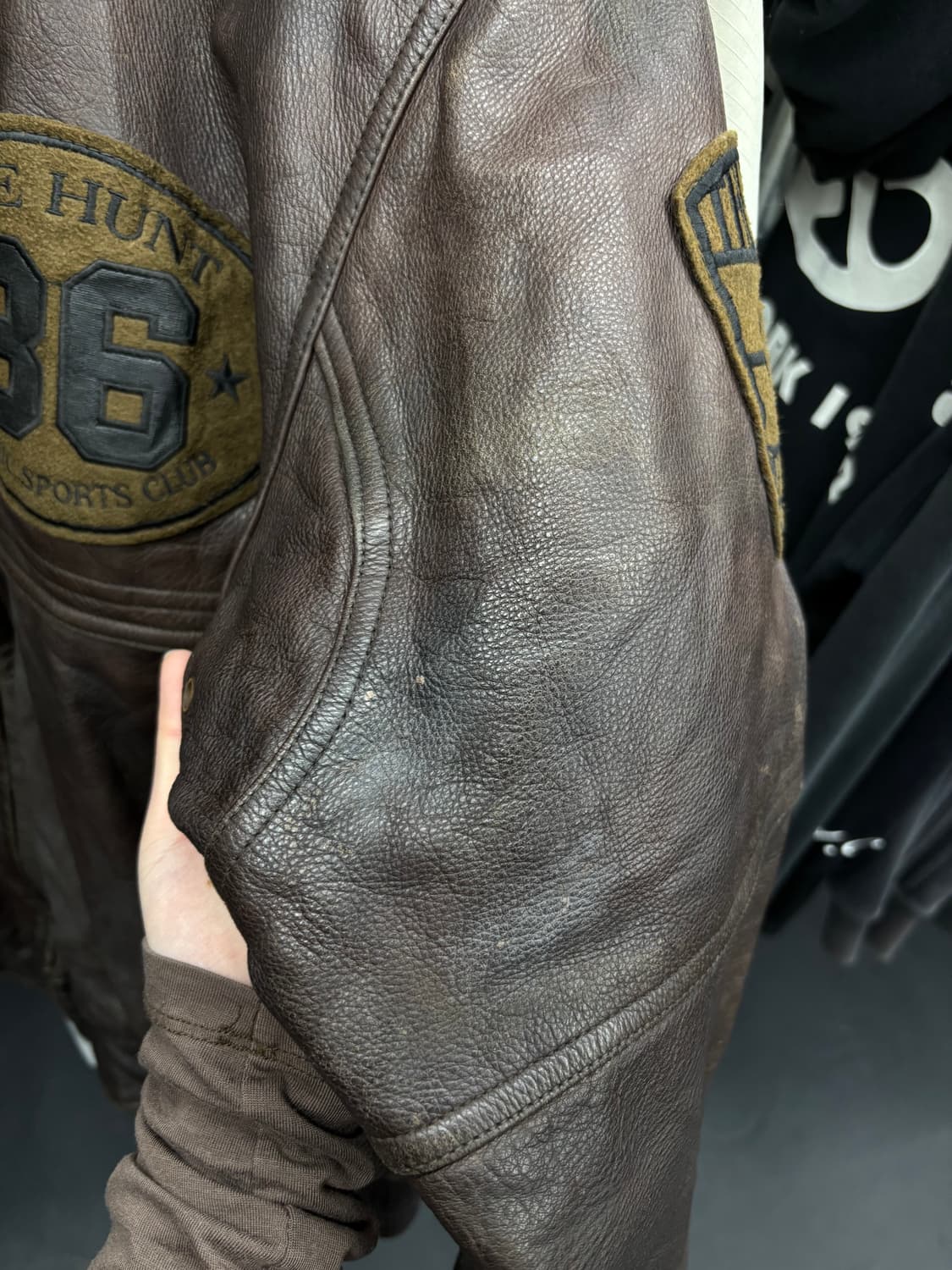 VTG 소가죽 봄버자켓 상품이미지8