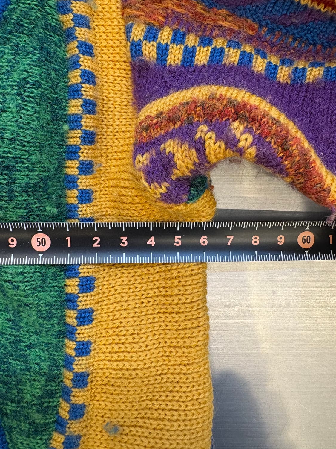 우오모 포르테 멀티 패턴 니트 상품이미지5