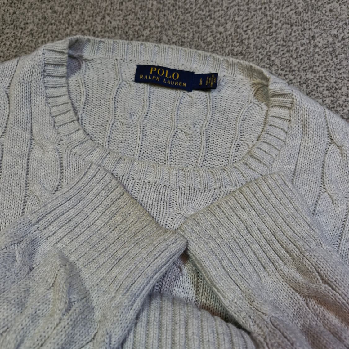 폴로 랄프로렌 케이블 니트 상품이미지5
