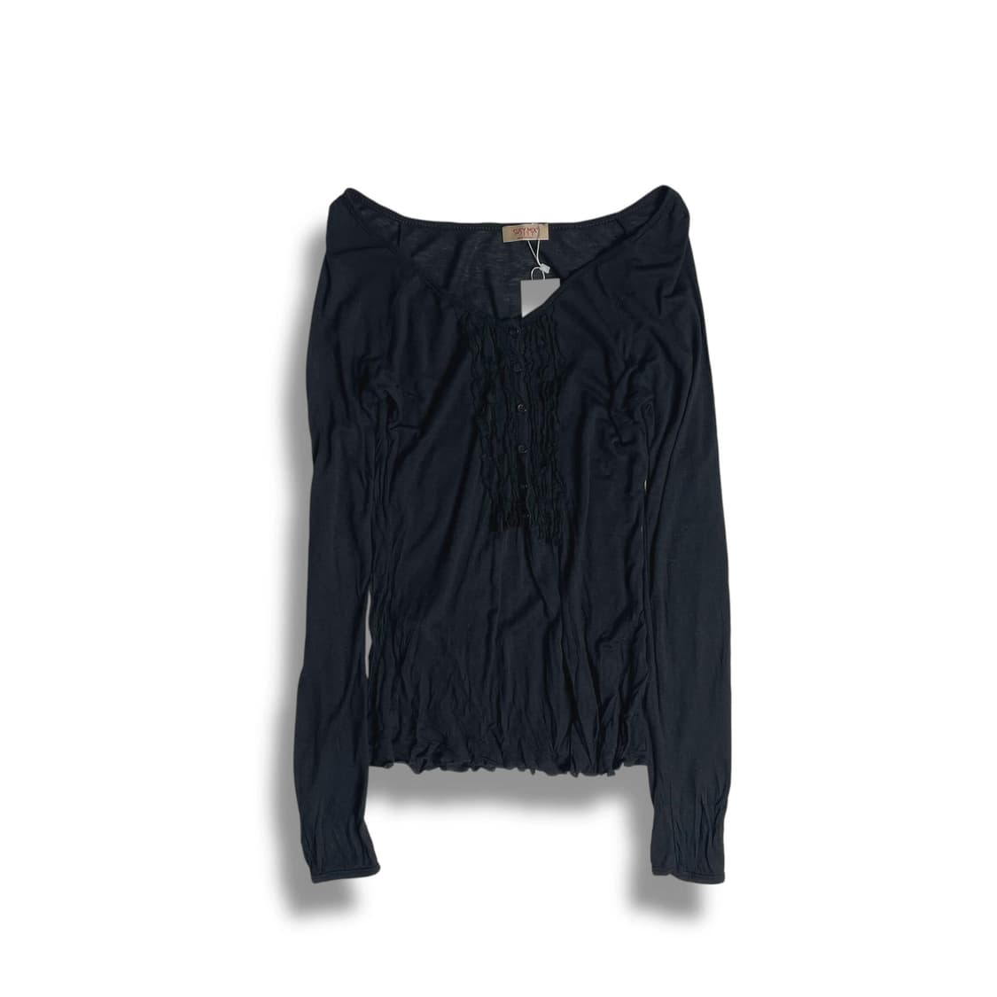 Susy mix 러플 포인트 롱 슬리브 (italy)   상품이미지1