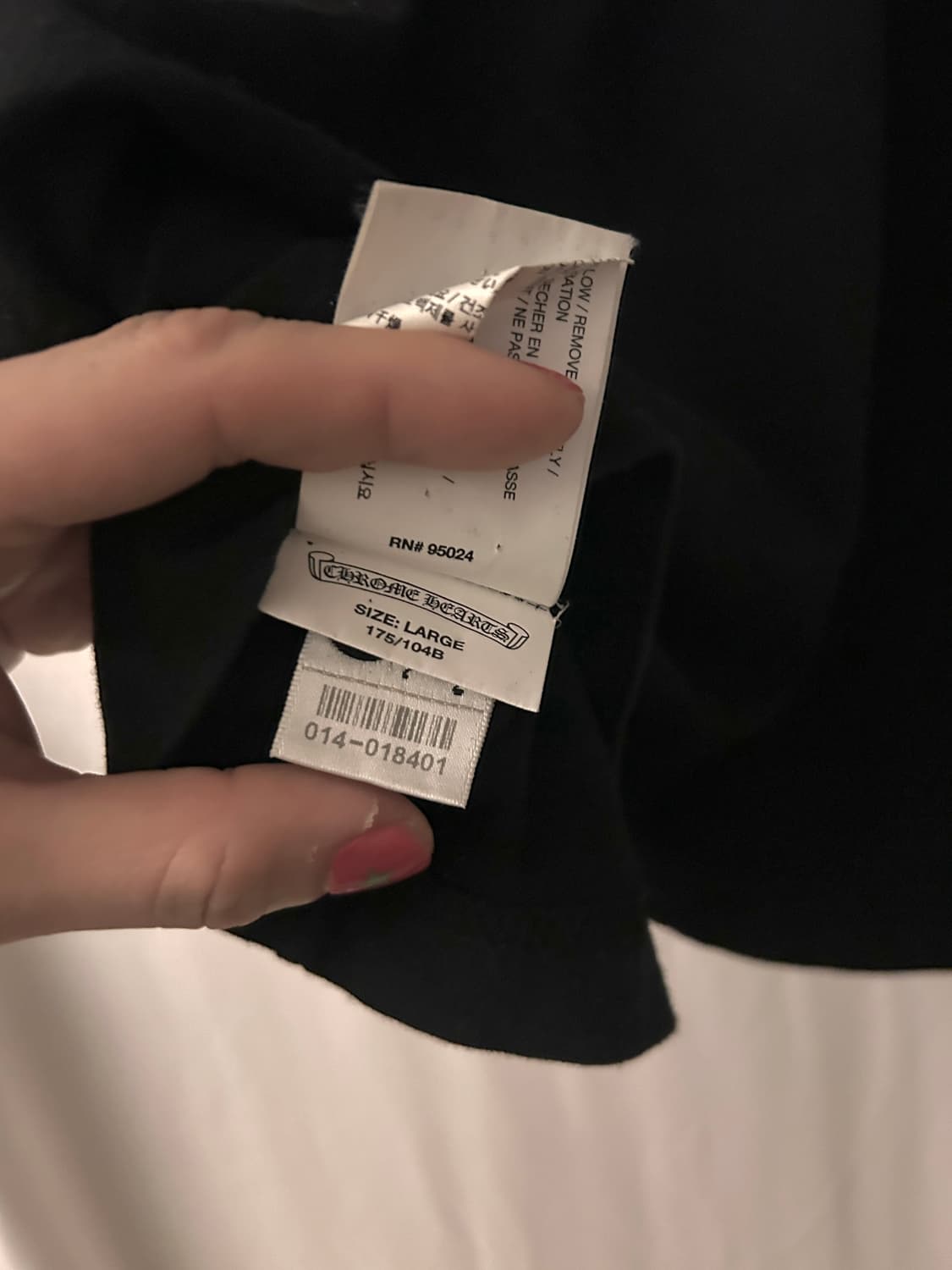 크롬하츠 chrome hearts 크로스 L사이즈 상품이미지6