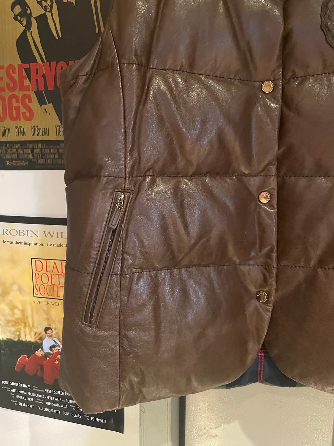 빈폴 양가죽 구스 베스트패딩 상품이미지2