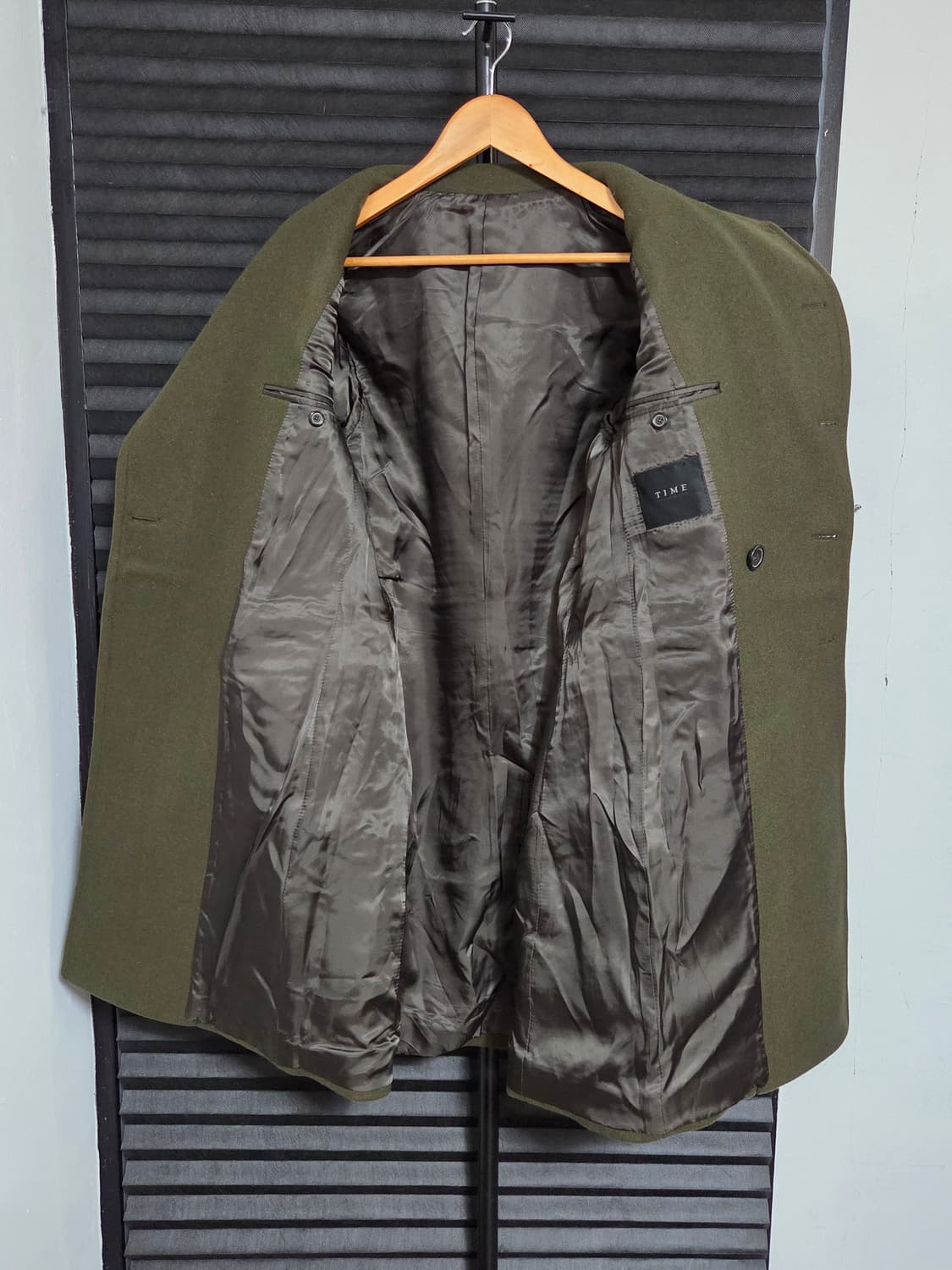 (정품) [타임] 모직 코트 | 00044 상품이미지5