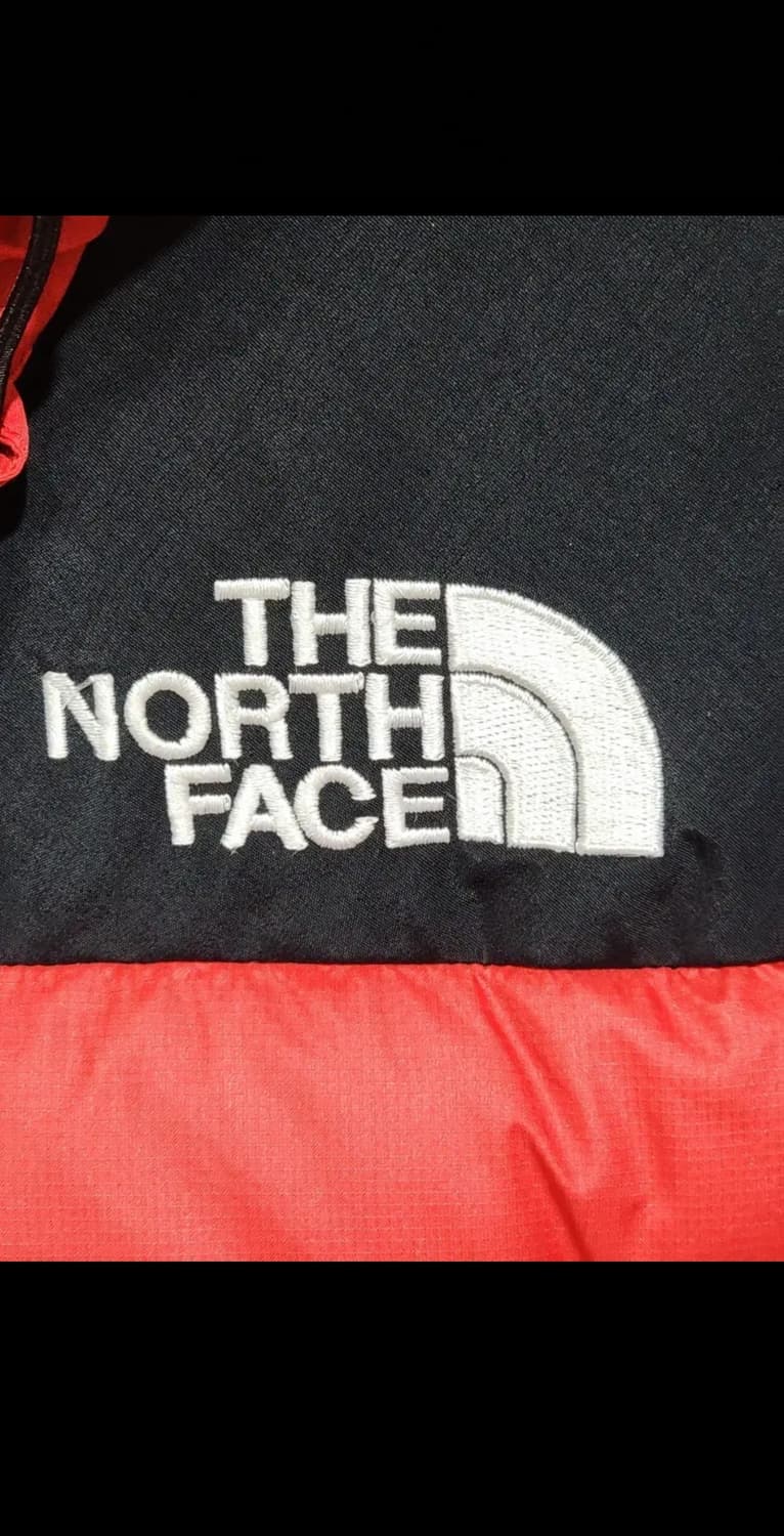 (90) 노스페이스 거위털 롱패딩 점퍼 검빨 700 구스다운 패딩코트  상품이미지4