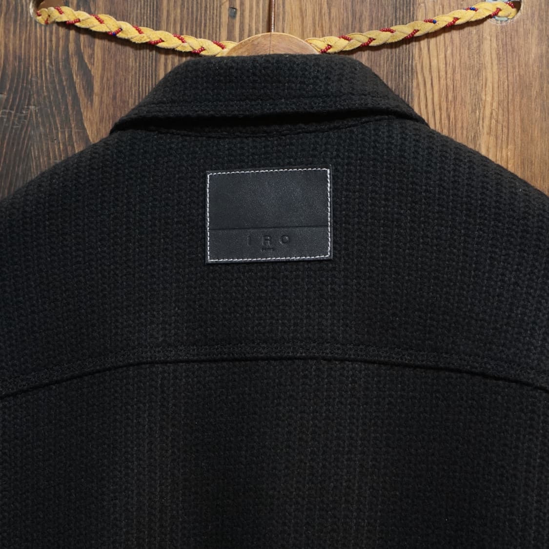 이로 스웨터 텍스처 트러커 자켓 상품이미지8