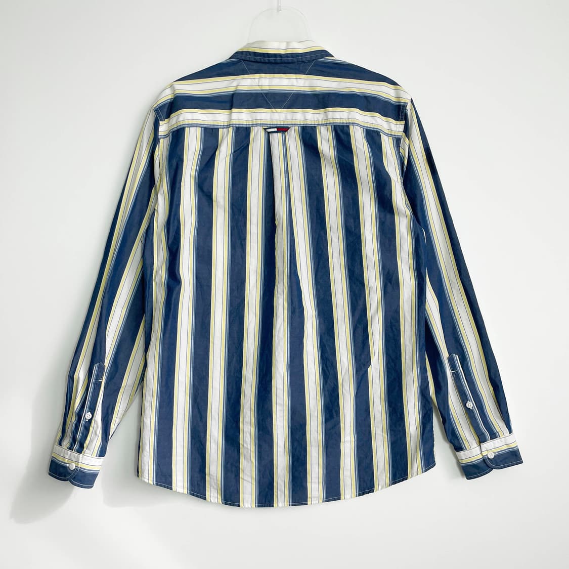 D2 타미진스(Tommy Jeans) 스트라이프 패턴 긴팔 셔츠 L사이즈 상품이미지3